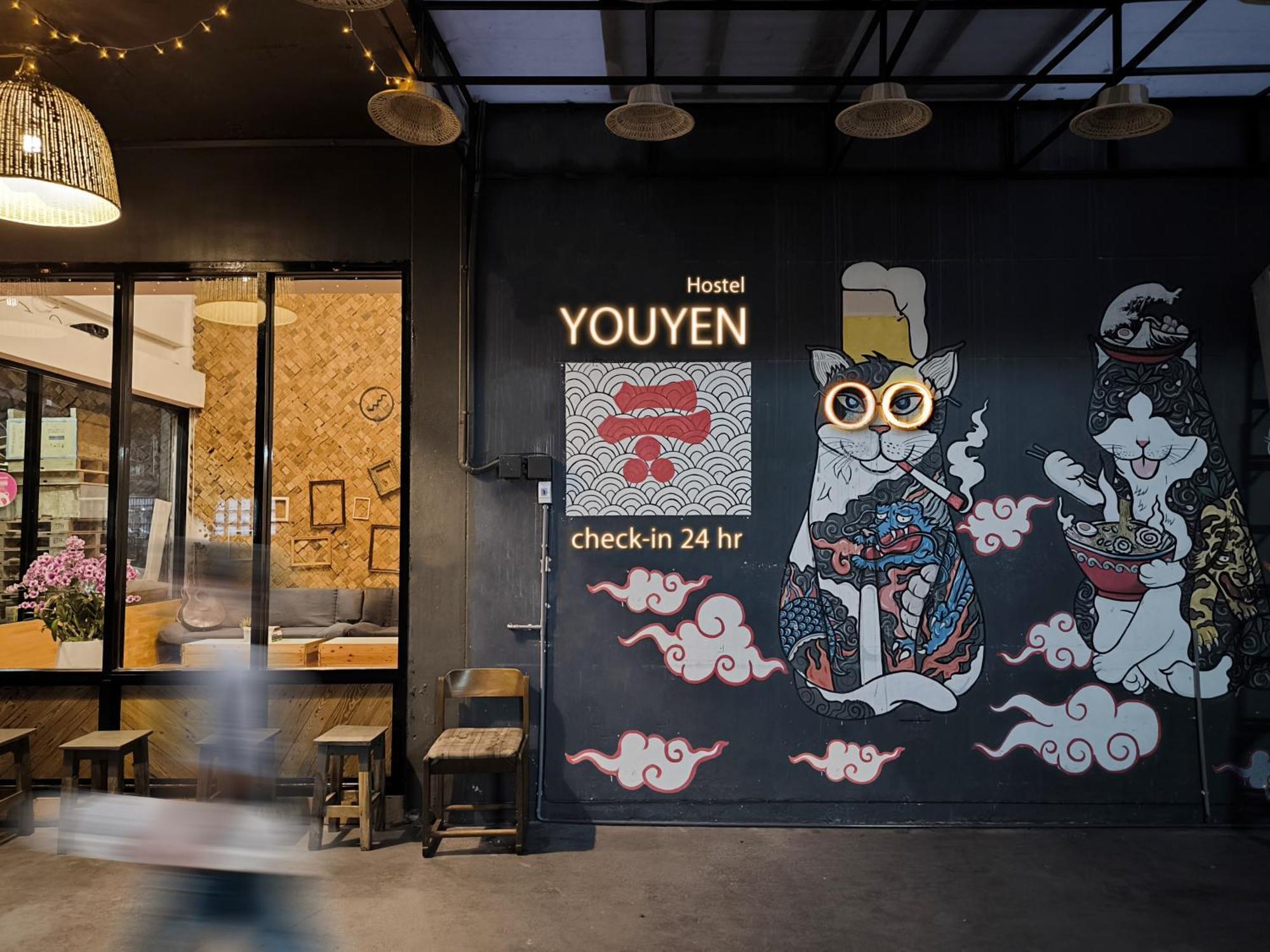 Youyen Hostel Bangkok Exteriör bild